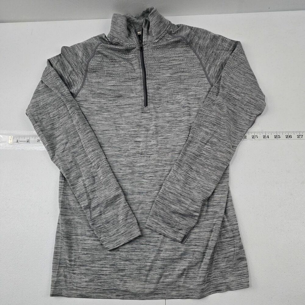Lululemon Women's Swiftly Tech 1/2 Zip‎ Pullover Heathered Gray XS 4414